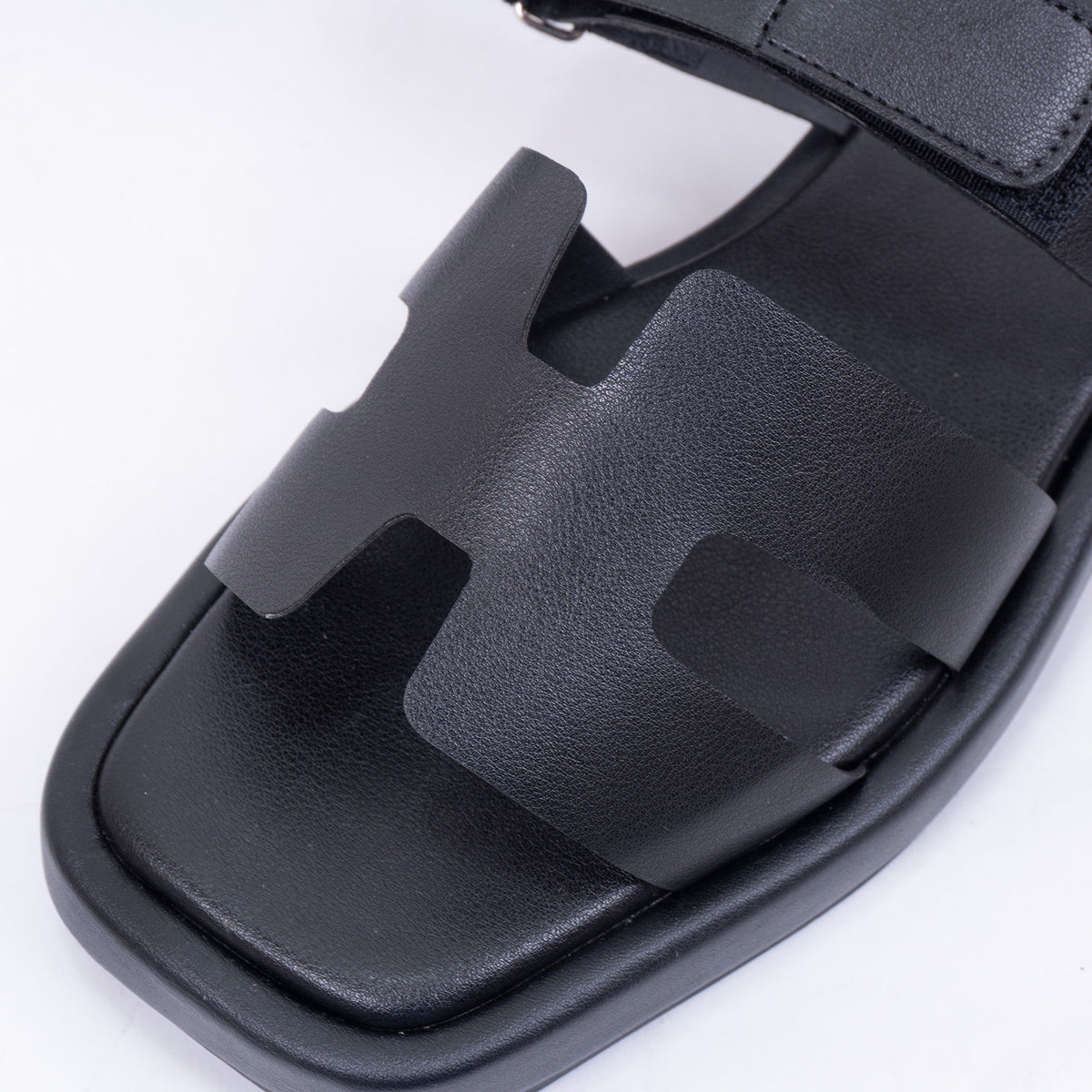 Sandalia Velcro Negro