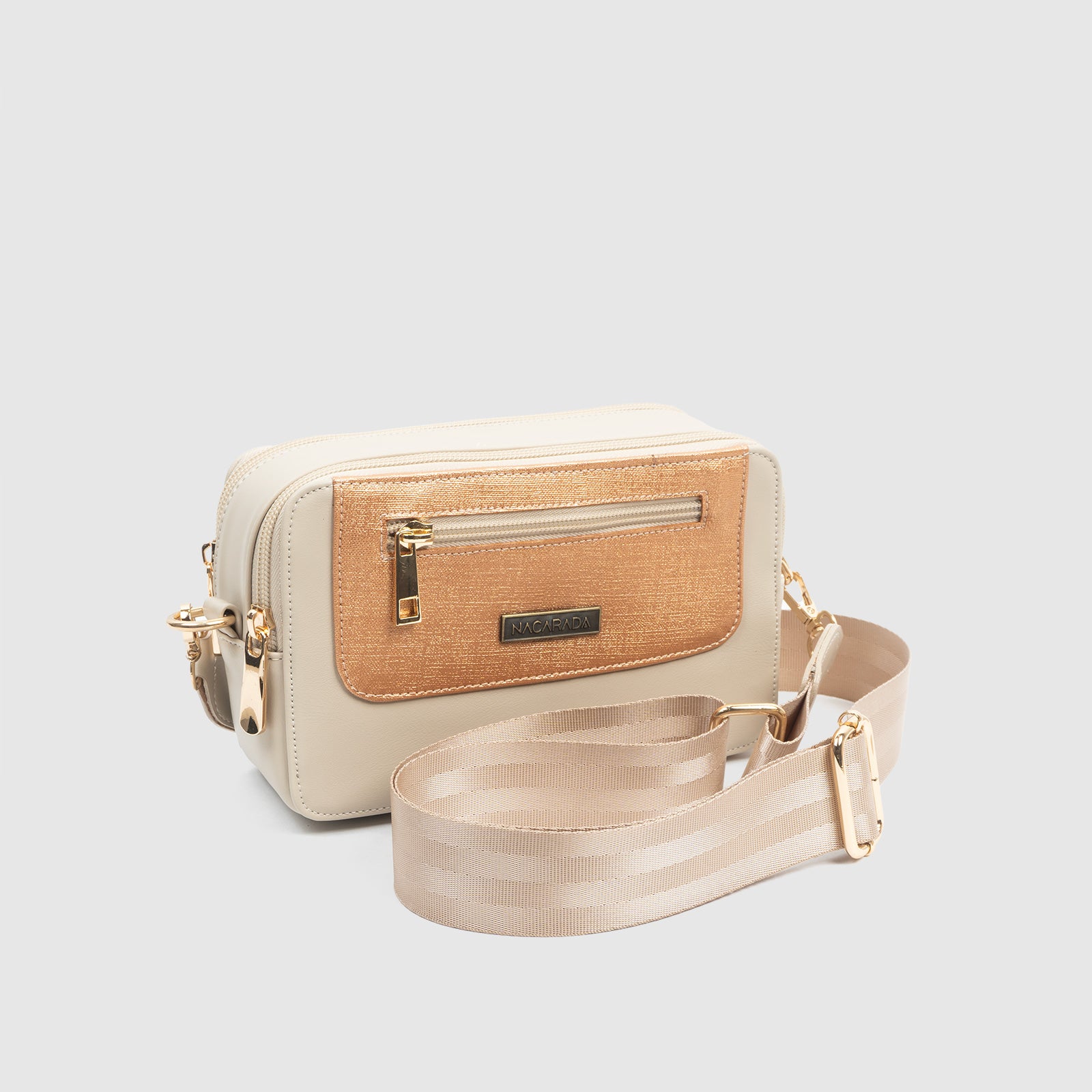 Cartera Galena Beige