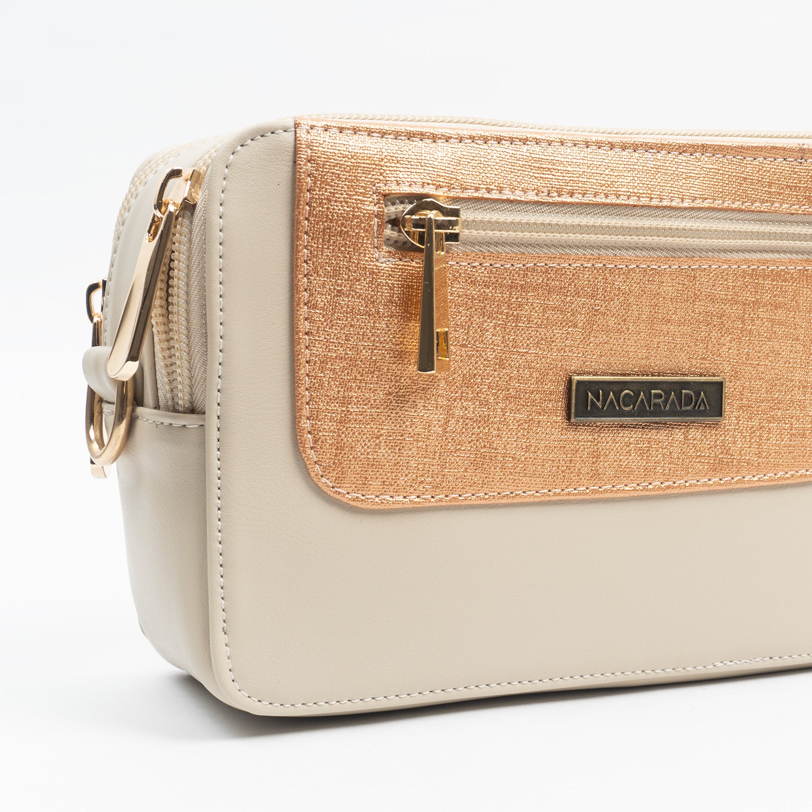 Cartera Galena Beige