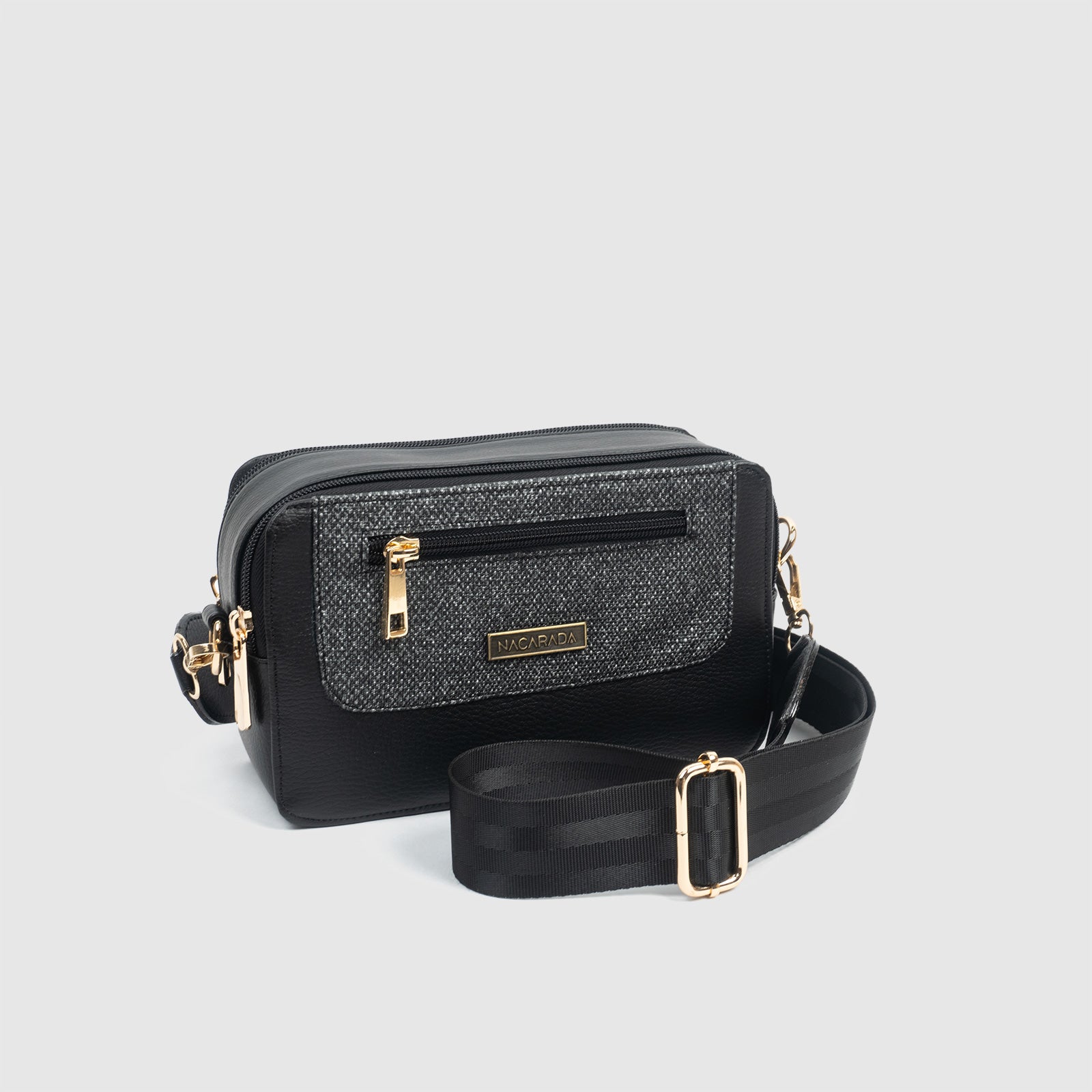 Cartera Galena Negro