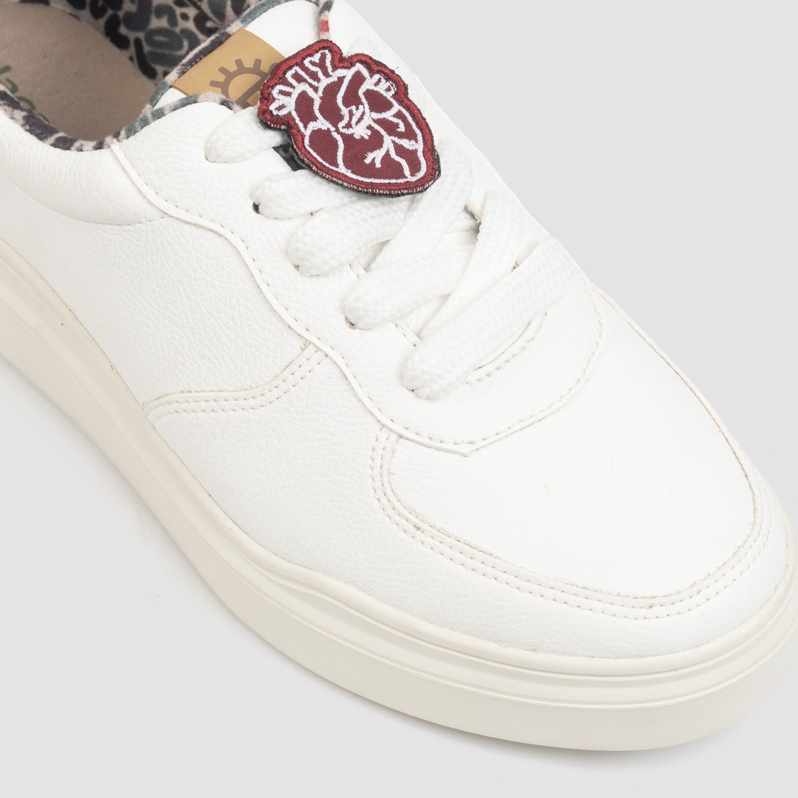Tenis Con Amor Blanco