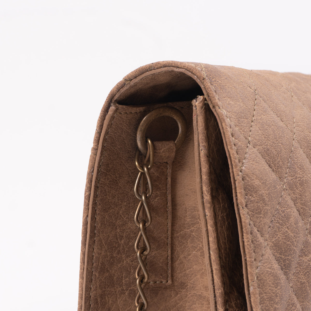 Bolso Costura Cafe